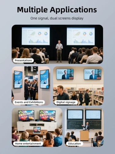 Переключатель CABLETIME CP36G (CT-HSP4K2-AG) 2-в-1, HDMI 2.1, 4K60Hz, космический серый фото 8