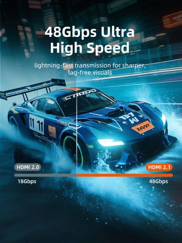 Адаптер CABLETIME CP45G (CT-CHF8K-AG) 8K Mini HDMI/HDMI «папа-мама» - алюминий + корпус из ПВХ фото 4