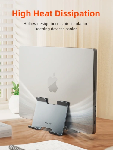 Вертикальная подставка CABLETIME CS17G (CT-VLP03-AG) для ноутбука Gravity фото 6