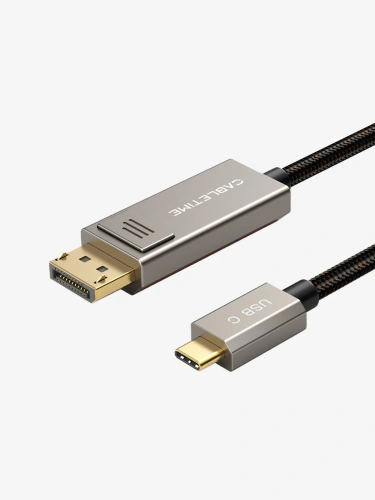 Кабель CABLETIME CC22L (CT-CMDP8K-ZG2) USB C-DisPlayPort 8K/60 Гц