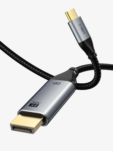 Кабель CABLETIME CC21L (CT-CMDP8K-AG2) USB TYPE C - DisplayPort 8K/60 Гц