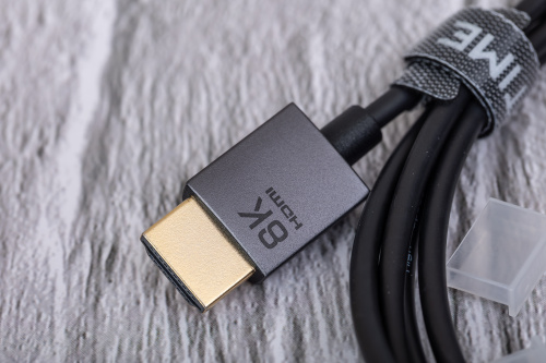 Кабель CABLETIME CH14L (CT-SHD8K-AG2) 8K SLIM HDMI 2.1, позолоченный, 8K/60 Гц, черный фото 15