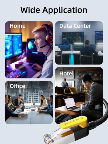 Патч-корд CABLETIME CN70N (CT-CAT7F-PB3) 3 м, FTP Gigabit Ethernet CAT7, желтый+черный фото 7 Патч-корд CABLETIME CN70N (CT-CAT7F-PB3) 3 м, FTP Gigabit Ethernet CAT7, желтый+черный фото 7