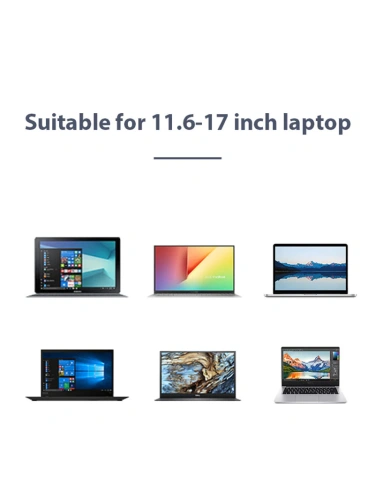 Складная мини-подставка CABLETIME (CT-LH01-ZG) для ноутбука — небольшой размер, большая устойчивость фото 7