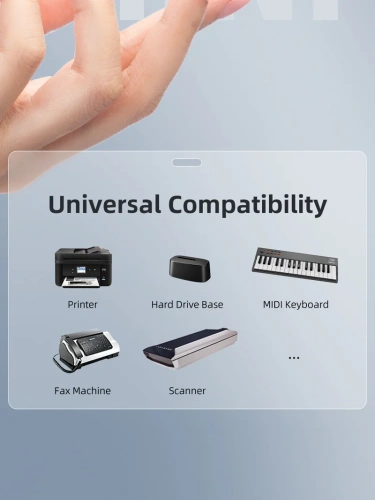 Адаптер CABLETIME CCB2G (CT-CFBM2-AG) USB C для принтера фото 9 Адаптер CABLETIME CCB2G (CT-CFBM2-AG) USB C для принтера фото 9