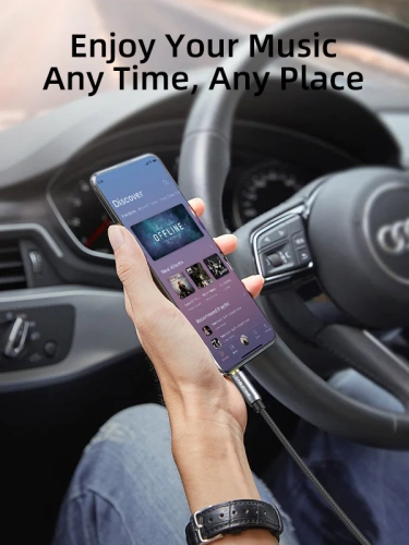 Удлинительный аудиокабель CABLETIME CF11D (CT-AV311-P11F-SG0.3) AUX стерео 3,5 мм (1/8") штекер-штекер, медный, черный ПВХ нейлоновый фото 2 Удлинительный аудиокабель CABLETIME CF11D (CT-AV311-P11F-SG0.3) AUX стерео 3,5 мм (1/8") штекер-штекер, медный, черный ПВХ нейлоновый фото 2