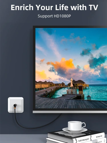 Кабель CABLETIME CF35H (CT-AV101-10-W1) TV/антенны, 90 градусов, 75 Ом, белый фото 4