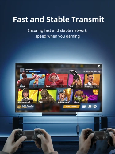 USB-Хаб CABLETIME CB56G (CT-AML2500-AG) – USB 3.0 A, 2.5G RJ45 Gigabit Ethernet для ноутбуков фото 3