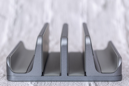 Вертикальная подставка CABLETIME CS14G (CT-VLP02-AG) для ноутбука, серый фото 13