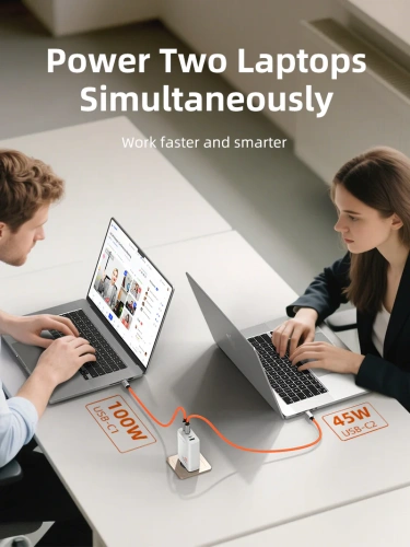 Зарядное устройство CABLETIME G150W (CT-GAN150-PW) 4-в-1 150 Вт GAN USB C, белый фото 5 Зарядное устройство CABLETIME G150W (CT-GAN150-PW) 4-в-1 150 Вт GAN USB C, белый фото 5