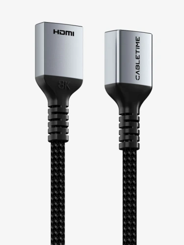 Удлинительный кабель CABLETIME CH18E (CT-HDFF8K-AG0.5) 0.5м HDMI 8K60Hz