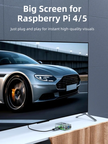 Адаптер CABLETIME CP46G (CT-DHF8K-AG) 8K Micro HDMI/HDMI «папа-мама» - алюминий + корпус из ПВХ фото 5