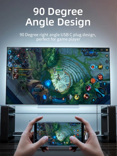 Кабель CABLETIME CC11K (CT-C160-PU31-CMRHD1-S1.8) USB TYPE C - HDMI 90° 4K/60 Гц фото 8 Кабель CABLETIME CC11K (CT-C160-PU31-CMRHD1-S1.8) USB TYPE C - HDMI 90° 4K/60 Гц фото 8