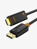 Кабель CABLETIME CD33H (CT-AV585-02G-B1) Cabletime Displayport - HDMI HDTV 1.2v DP - HDMI аудио-видео FULL HD 1080P, черный