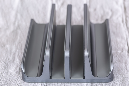 Вертикальная подставка CABLETIME CS14G (CT-VLP02-AG) для ноутбука, серый фото 14