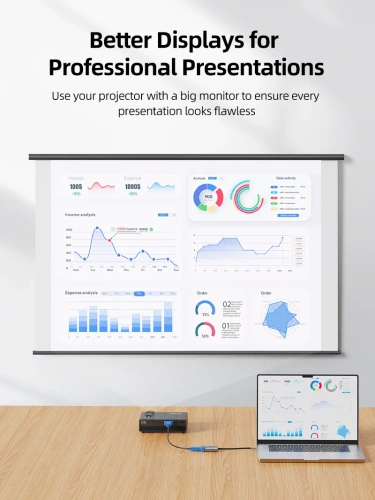 Адаптер CABLETIME CP17A (CT-C160-PU31-CMVGA1-S0.15) 0.15 м, USB-C - VGA фото 2