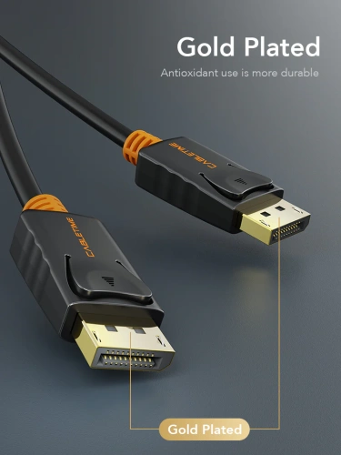 Кабель CABLETIME CD21H (CT-AV585-01G-B1) Displayport CABLETIME 1.2v Displayport to Displayport аудио-видео 4k/60hz, ПВХ-оболочка фото 6