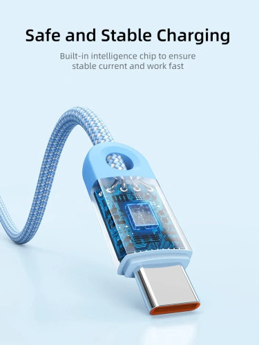 Кабель USB A CABLETIME CAP1H (CT-AMCM6A-PBWL1) черный, для Huawei Mate 60 Honor Honor фото 7