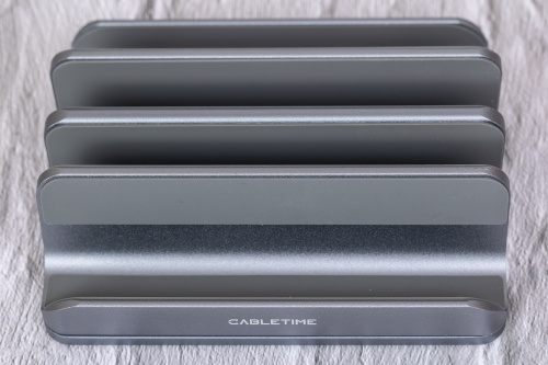 Вертикальная подставка CABLETIME CS14G (CT-VLP02-AG) для ноутбука, серый фото 15