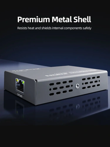 Удлинитель HDMI CABLETIME CP40G (CT-HEHD-FG60) Extender HD 1080P@60Hz до 60 м по витой паре RJ45 фото 3