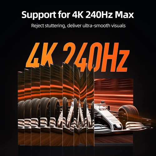 Кабель CABLETIME CH28P (CT-ASHD8K-ZB5) 5 м, AOC Slim 8K60Hz HDMI 2.1 фото 8