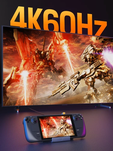 Док-станция CABLETIME CB05G (CT-SDK7-AG) 6 в 1 USB C Dock 4K @ 60 Гц HDMI, 5 Гбит/с, 100 Вт, Ethernet 1000 Мбит/с, алюминиевая конструкция фото 9