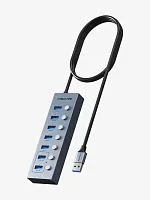 USB-Хаб CABLETIME CB47G (CT-HUBU7-AG) 7-в-1 USB-A на USB 3.0