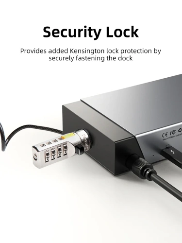 Многопортовая док-станция CABLETIME TB20G (CT-TB201-AG) 20-В-1 Thunderbolt 4 4K USB-C, USB-A, HDMI, DisplayPort, 3,5 мм стерео, RJ‑45, SD-карт, DC Chipset DL6950/ JHL8440, серый фото 7 Многопортовая док-станция CABLETIME TB20G (CT-TB201-AG) 20-В-1 Thunderbolt 4 4K USB-C, USB-A, HDMI, DisplayPort, 3,5 мм стерео, RJ‑45, SD-карт, DC Chipset DL6950/ JHL8440, серый фото 7