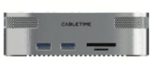 Док-станция CABLETIME CBM8G (CT-DKM8-AG) 8-в-1 - Grey