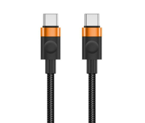 Кабель CABLETIME CUP6H (CT-CM60-AOB1) 1 м USB C PD60W алюминий и ПВХ + плетеный