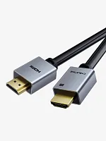 Кабель CABLETIME CH22L (CT-AV566-PHE2G-B2) HDMI2.0 AM/AM, 4k/60 Гц, позолоченный, черная ПВХ-оболочка
