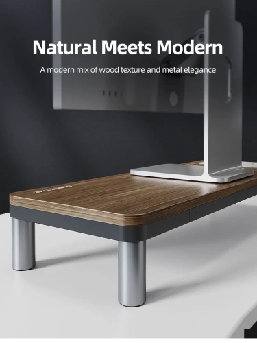 Подставка CABLETIME CSM1G (CT-MRH01-AG) с концентратором 9-в-1 фото 10