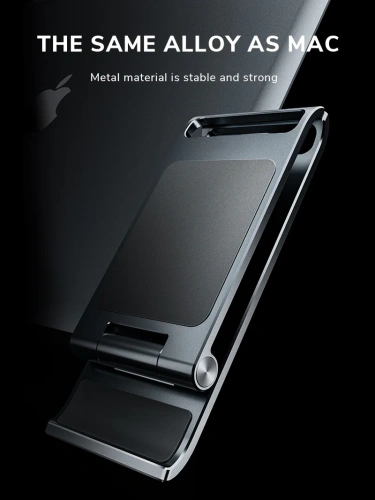 Складной держатель CABLETIME CS30G (CT-PH02-AG) для планшета, телефона фото 3 Складной держатель CABLETIME CS30G (CT-PH02-AG) для планшета, телефона фото 3