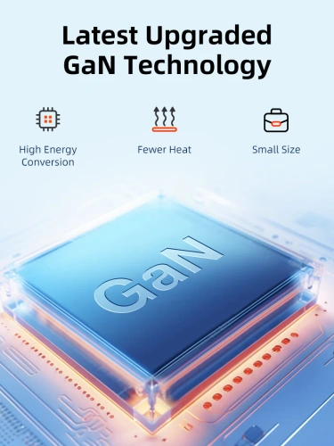 Зарядное устройство CABLETIME G120W (CT-GAN120-PW) GaN PD3.1 3C1A 120 Вт, белый фото 5