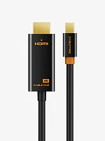 Кабель CABLETIME CD51N (CT-AV588-03G-B3) Mini DisplayPort - HDMI, Mini DP Male - HDMI Male, Full HD (1920*1080p)/60 Гц, черный