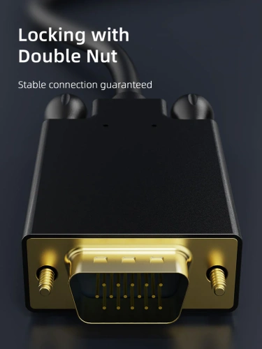 Кабель CABLETIME CD35N (CT-AV585-04G-B3) Cabletime Displayport - VGA, DP - VGA, 1920X1200 и 1080p, черный фото 7