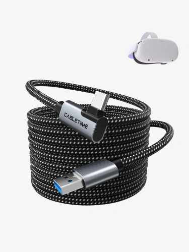 Кабель передачи данных CABLETIME CA43N (CT-VRC-AG3) USB3.0 VR для Oculus Quest 2