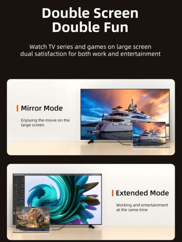 Кабель CABLETIME CC23N (CT-CBD8K-ZG3) USB TYPE C - DisplayPort 8K/60 Гц фото 7