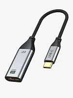 Кабель-адаптер CABLETIME CP13A (CT-C160-PU31-CMDP1-S0.15) 0.15 м, USB Type-C - DisplayPort, 4K/60 Гц, коаксиальный, нейлоновый