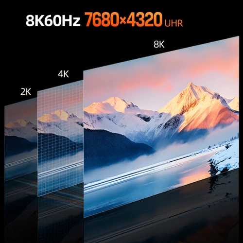 Удлинительный кабель CABLETIME CH18E (CT-HDFF8K-AG0.5) 0.5м HDMI 8K60Hz фото 4