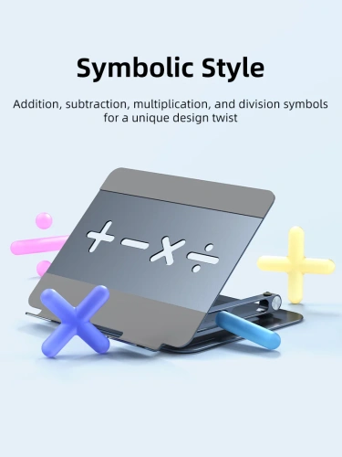 Регулируемая эргономичная подставка CABLETIME CS18G (CT-LS08-AG) – складная, устойчивая, для ноутбуков фото 6