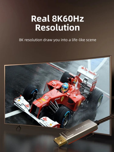 Кабель CABLETIME CC23N (CT-CBD8K-ZG3) USB TYPE C - DisplayPort 8K/60 Гц фото 3