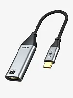 Кабель-адаптер CABLETIME CP10B (CT-C160-PU31-CMHDFn1-S0.2) 0.2 м, USB Type-C - HDMI, 4K/60 Гц, коаксиальный, нейлоновый