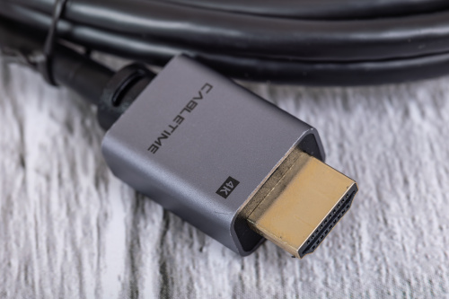 Кабель CABLETIME CH22L (CT-AV566-PHE2G-B2) HDMI2.0 AM/AM, 4k/60 Гц, позолоченный, черная ПВХ-оболочка фото 3