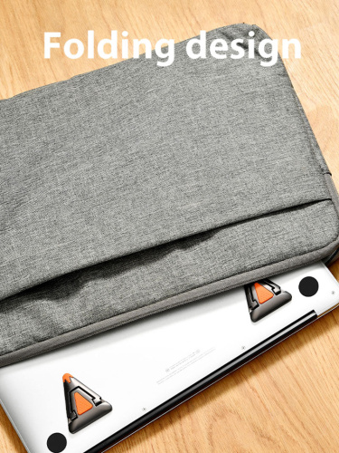 Складная мини-подставка CABLETIME (CT-LH01-ZG) для ноутбука — небольшой размер, большая устойчивость фото 6