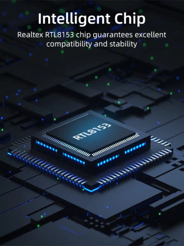 USB-Хаб CABLETIME CB51G (CT-CML1000-AG) Thunderbolt 3 USB C - RJ45 Ethernet фото 3 USB-Хаб CABLETIME CB51G (CT-CML1000-AG) Thunderbolt 3 USB C - RJ45 Ethernet фото 3