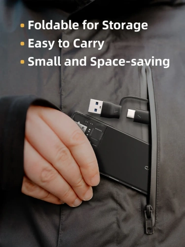 Концентратор CABLETIME CB03B (CT-HUBT3-PB) 4 порта, 5Gbps, 0.15 м, с адаптером USB-C, USB-хаб для ноутбука и ПК фото 8 Концентратор CABLETIME CB03B (CT-HUBT3-PB) 4 порта, 5Gbps, 0.15 м, с адаптером USB-C, USB-хаб для ноутбука и ПК фото 8