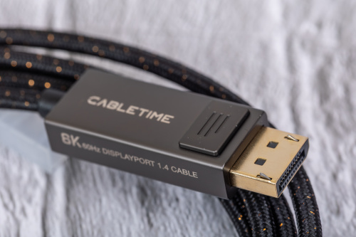 Кабель CABLETIME CD12L (CT-DP8K-ZG2) 8K 60 Гц Displayport 1.4 4K 144 Гц 10 футов для компьютера PS4 фото 6
