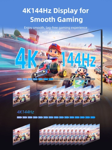 USB-Хаб (концентратор) CABLETIME CBS1B (CT-SHUB31-AB) 3-в-1 с поддержкой Switch2/1 - Black+Orange+Blue фото 3