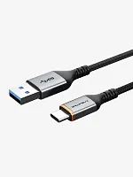 Кабель CABLETIME CA40L (CT-AMCMG1-AG2) USB3.0 AM-CM, зарядка 5 Гбит/с/3 А